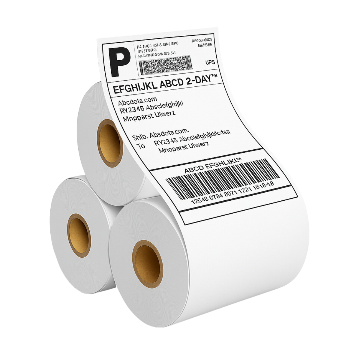 Kit 3 Rolos Com 200 Etiquetas Térmica 100x150 10x15 Zebra