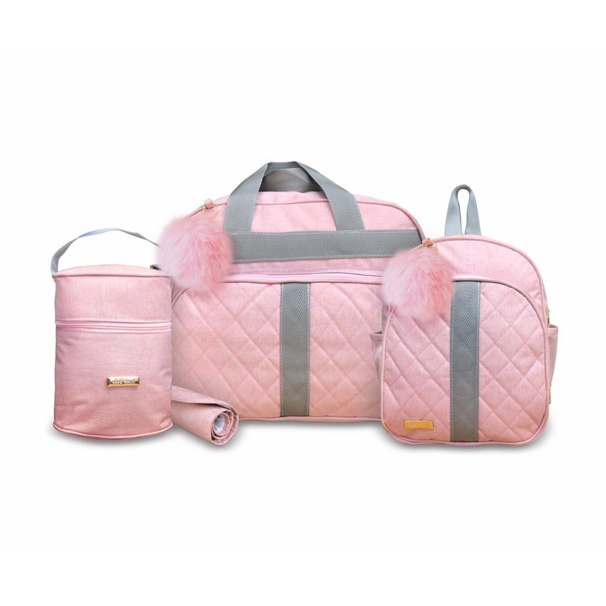 Kit Bolsa Maternidade Bebê Mave Baby 4 Peças Menino Menina