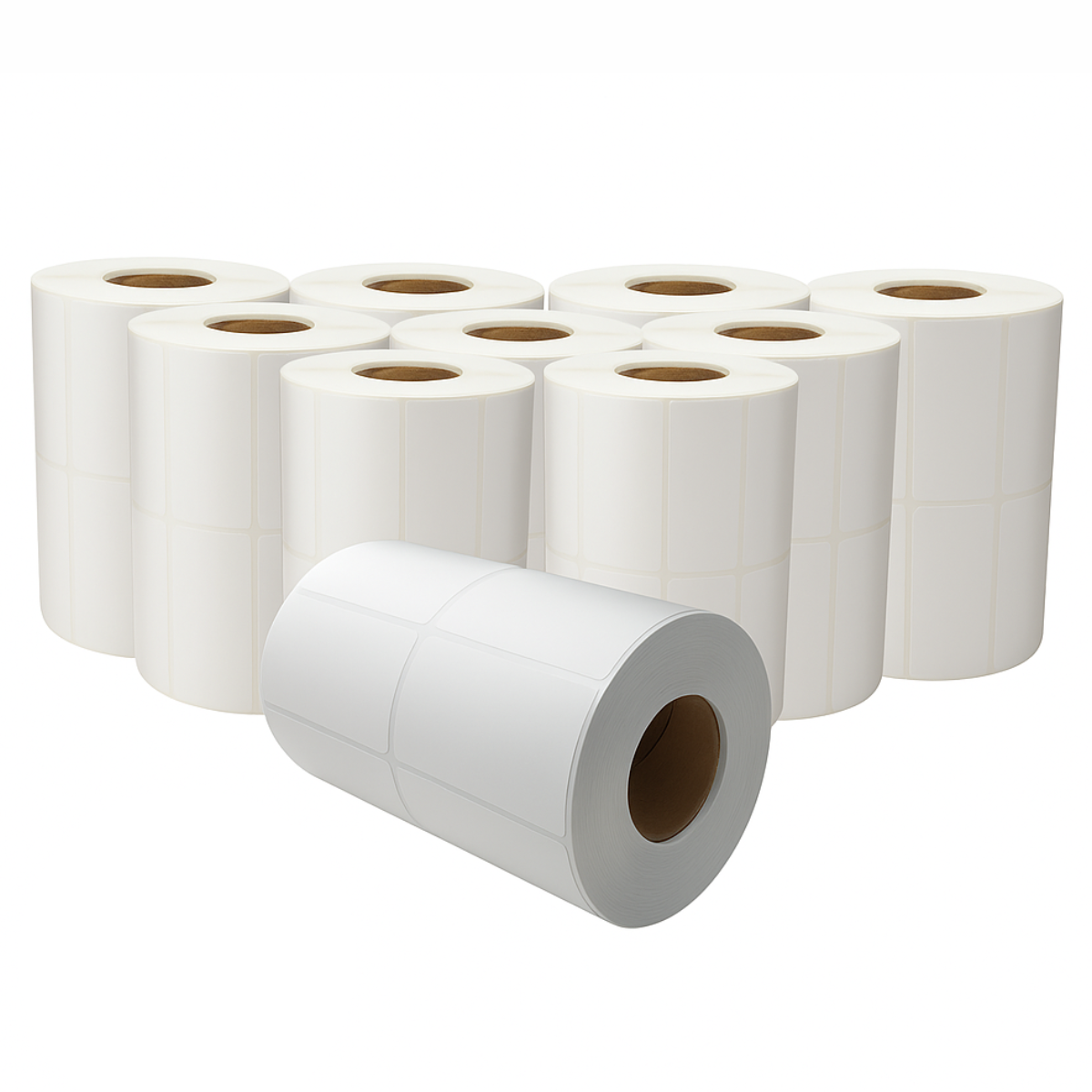 Rolos Etiquetas Térmica Full 50x25mm 2 Colunas 5x2,5cm Etiqueta Sku