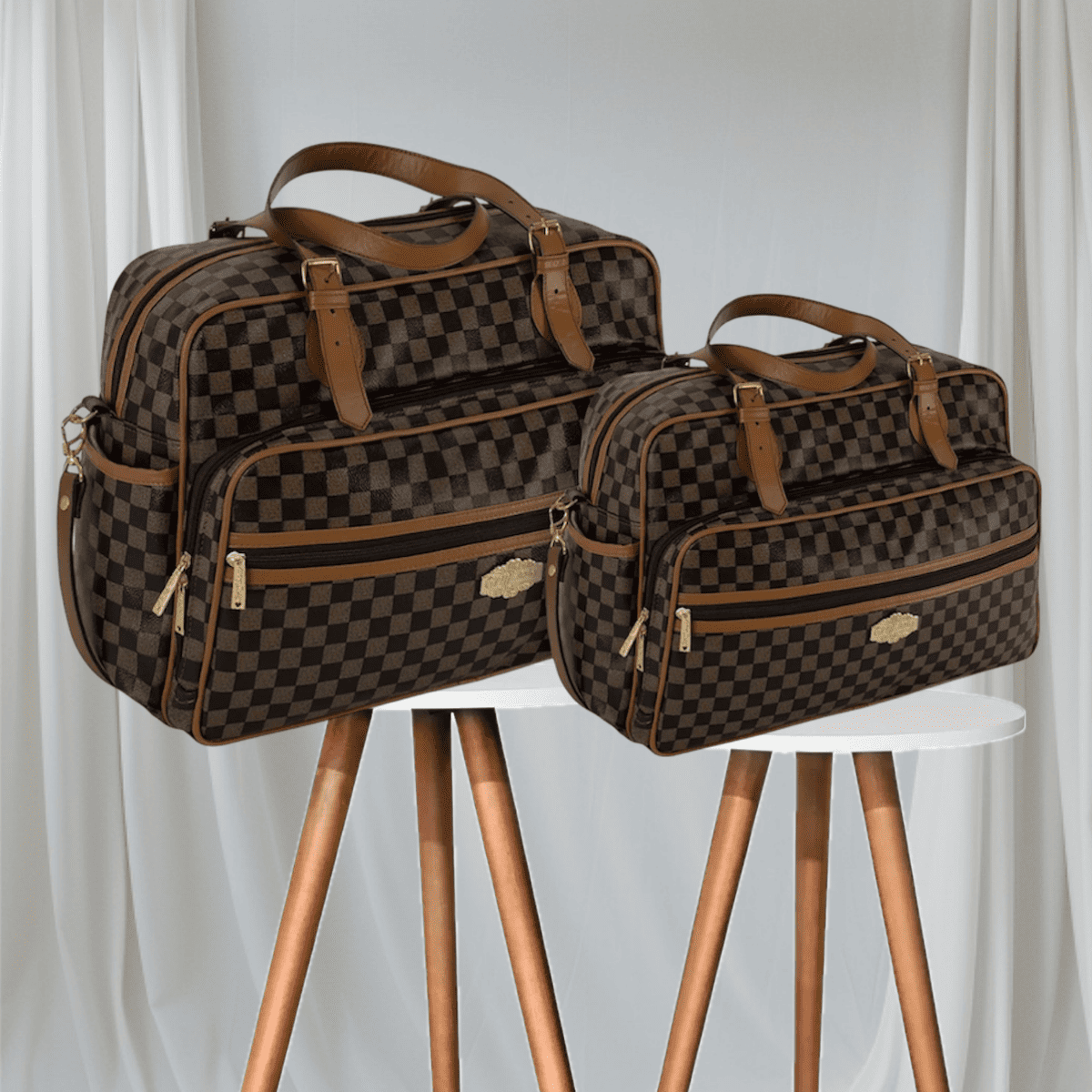 Kit Bolsa Maternidade Saída Mala Bebê Griff Impermeável 2 Pç