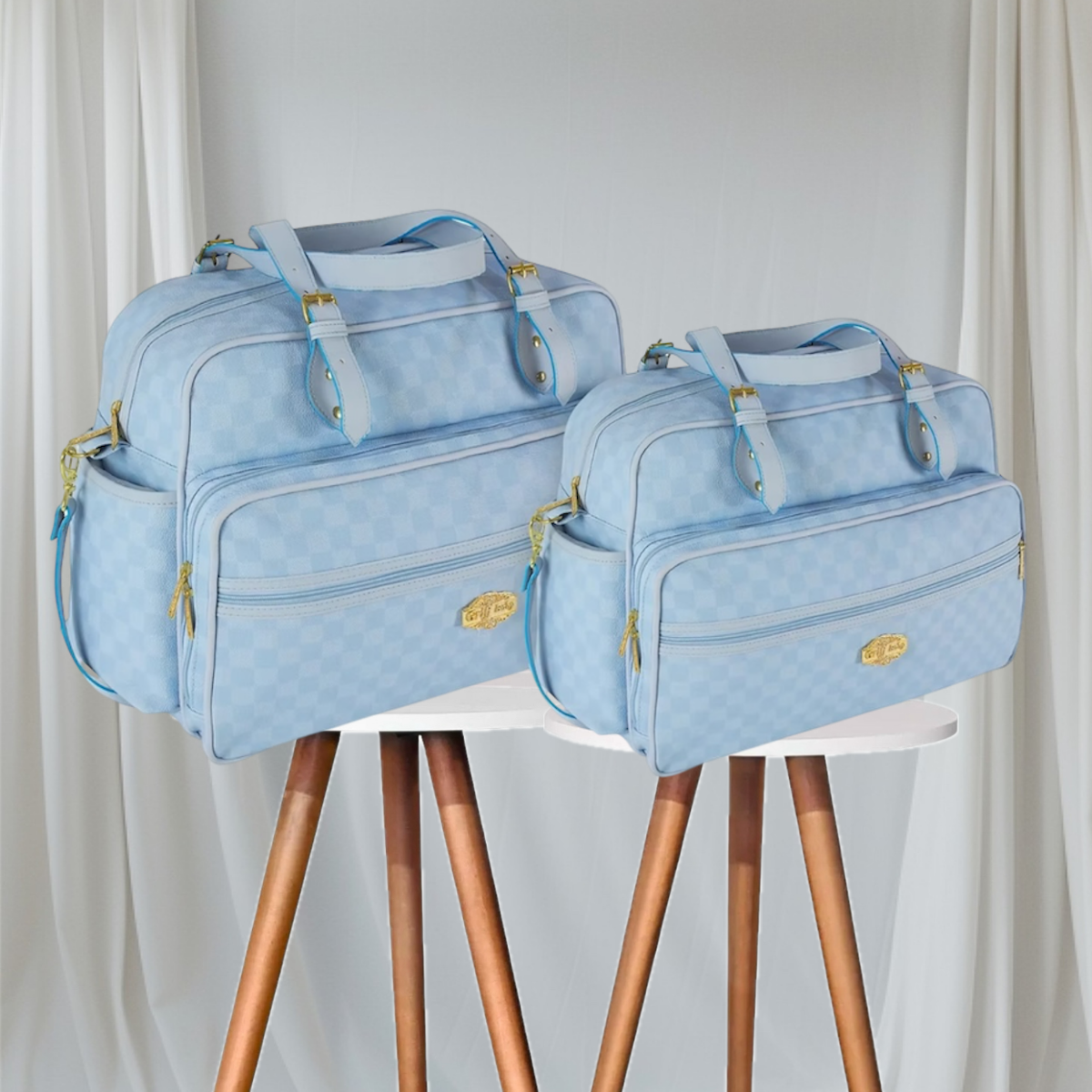 Kit Bolsa Maternidade Saída Mala Bebê Griff Impermeável 2 Pç
