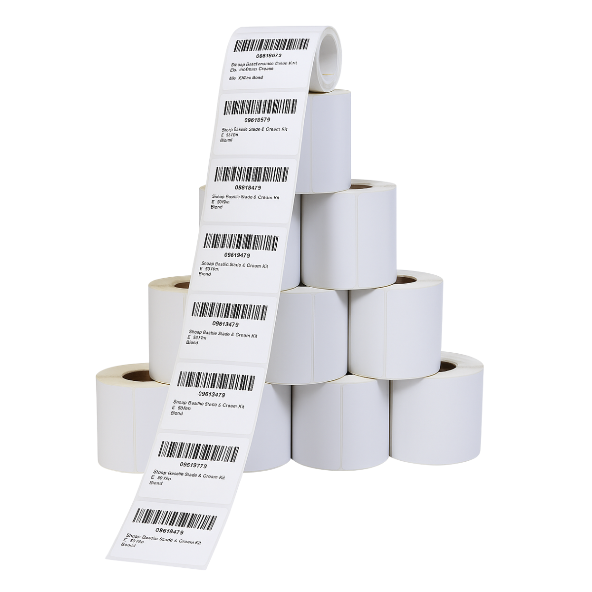 Rolos Etiquetas Térmica 60x40mm Full 1 Coluna 800 Unidades Por Rolo 6x4cm Sku