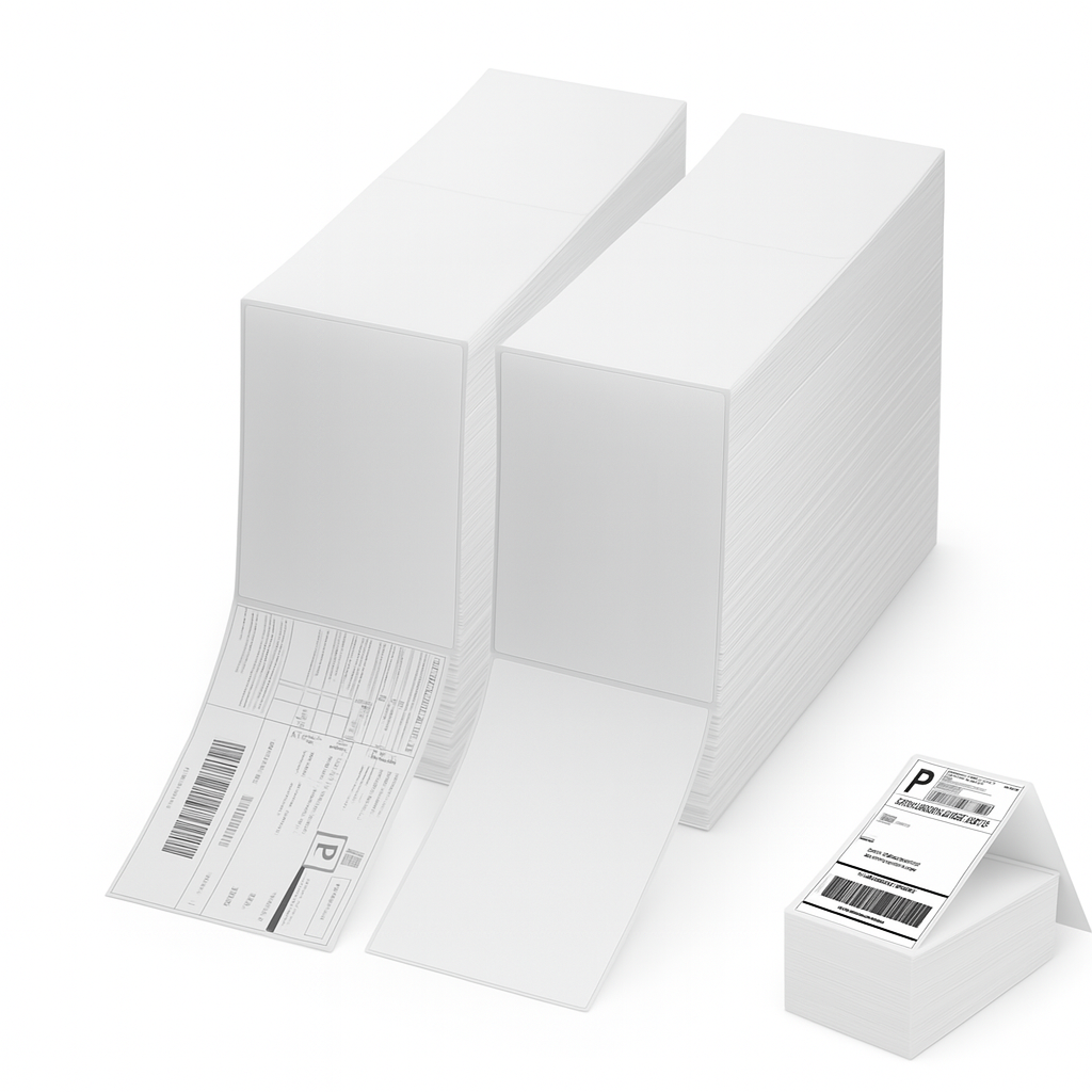 Etiqueta Térmica 10x15 10.000 Formato Resma Sem Rolo 100x150mm