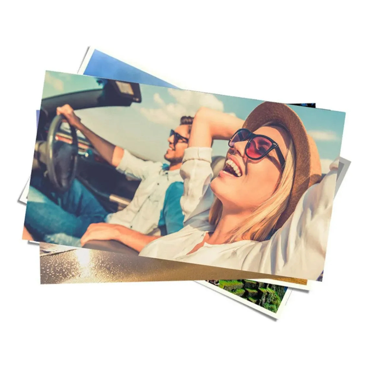 Papel Fotográfico Glossy Brilhante 180g A4 Branco 200 Folhas