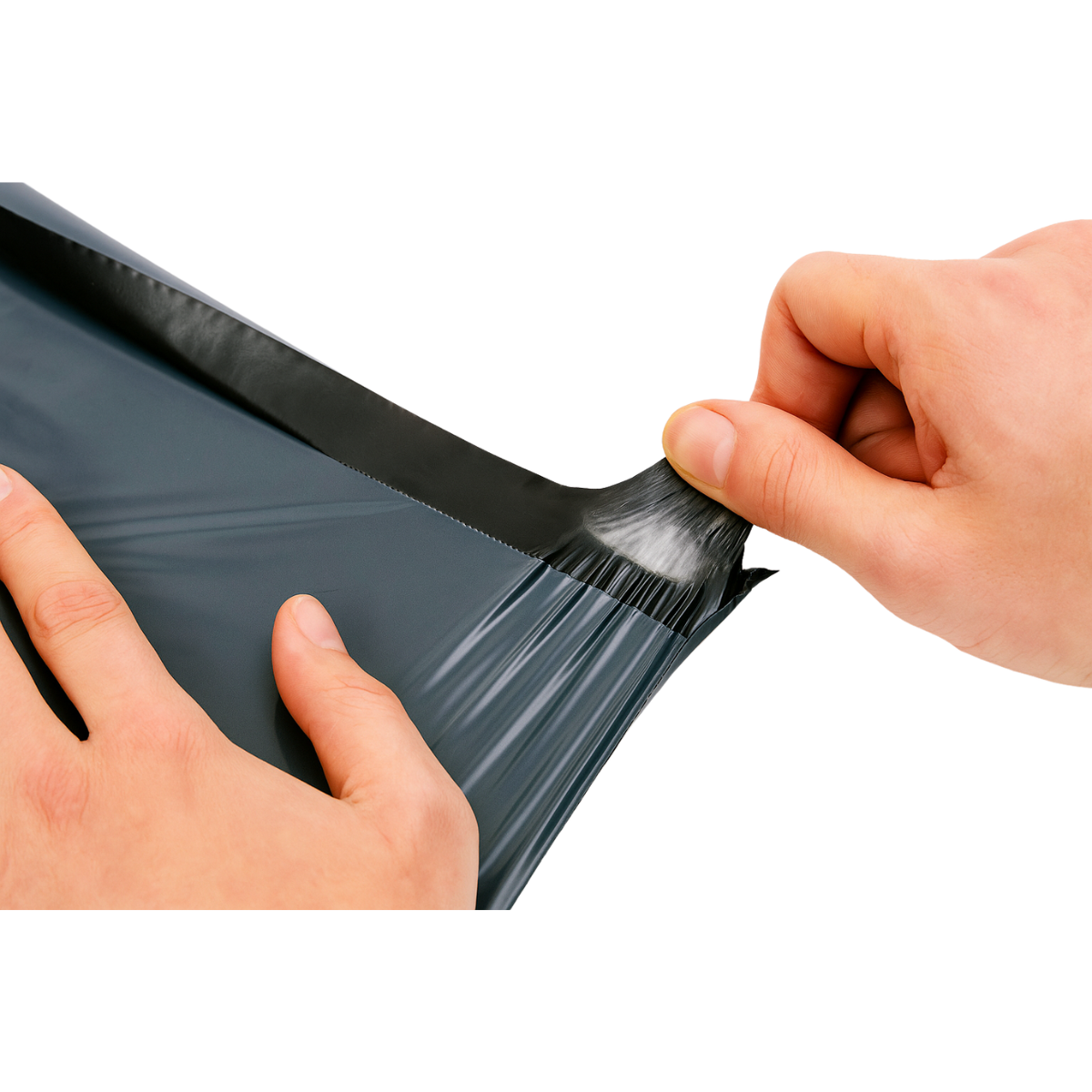 50x70 - Envelope de Segurança Preto Plástico Correios Inviolável E-commerce