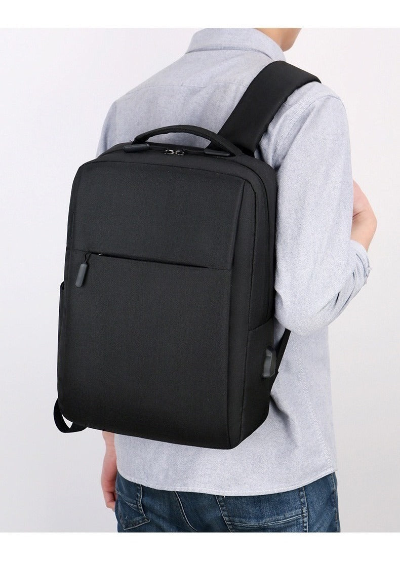 Mochila Anti Furto Notebook Saida Cabo Aux Usb Fone Ouvido
