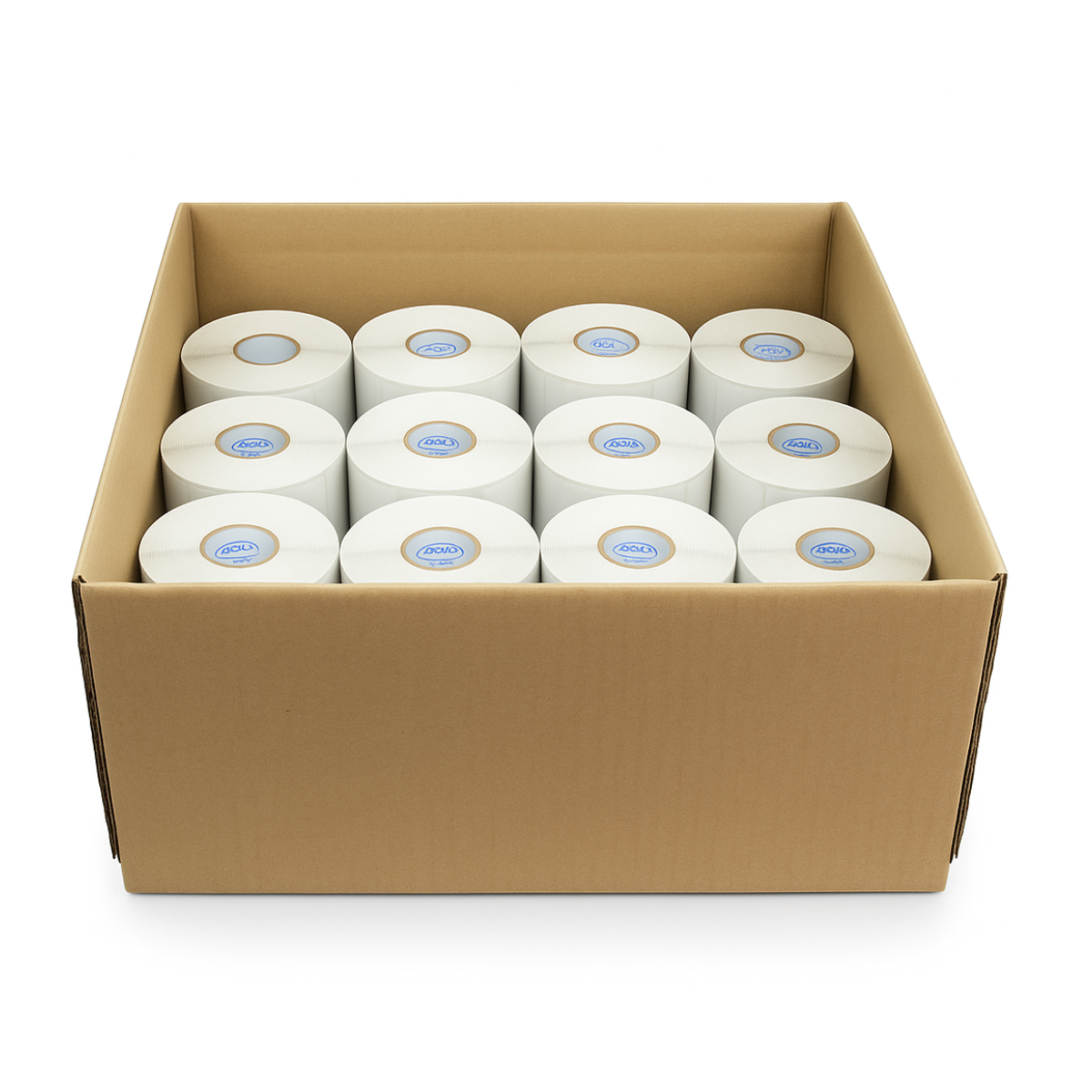 Rolos Etiquetas Térmica Full 40x25 2 Coluna 4x2,5cm Etiqueta Sku