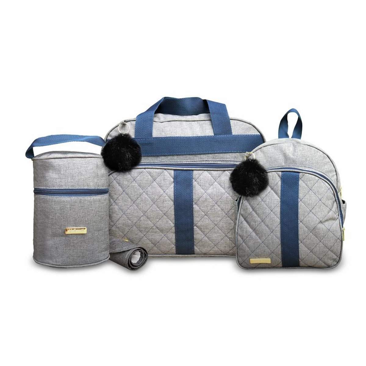 Kit Bolsa Maternidade Bebê Mave Baby 4 Peças Menino Menina