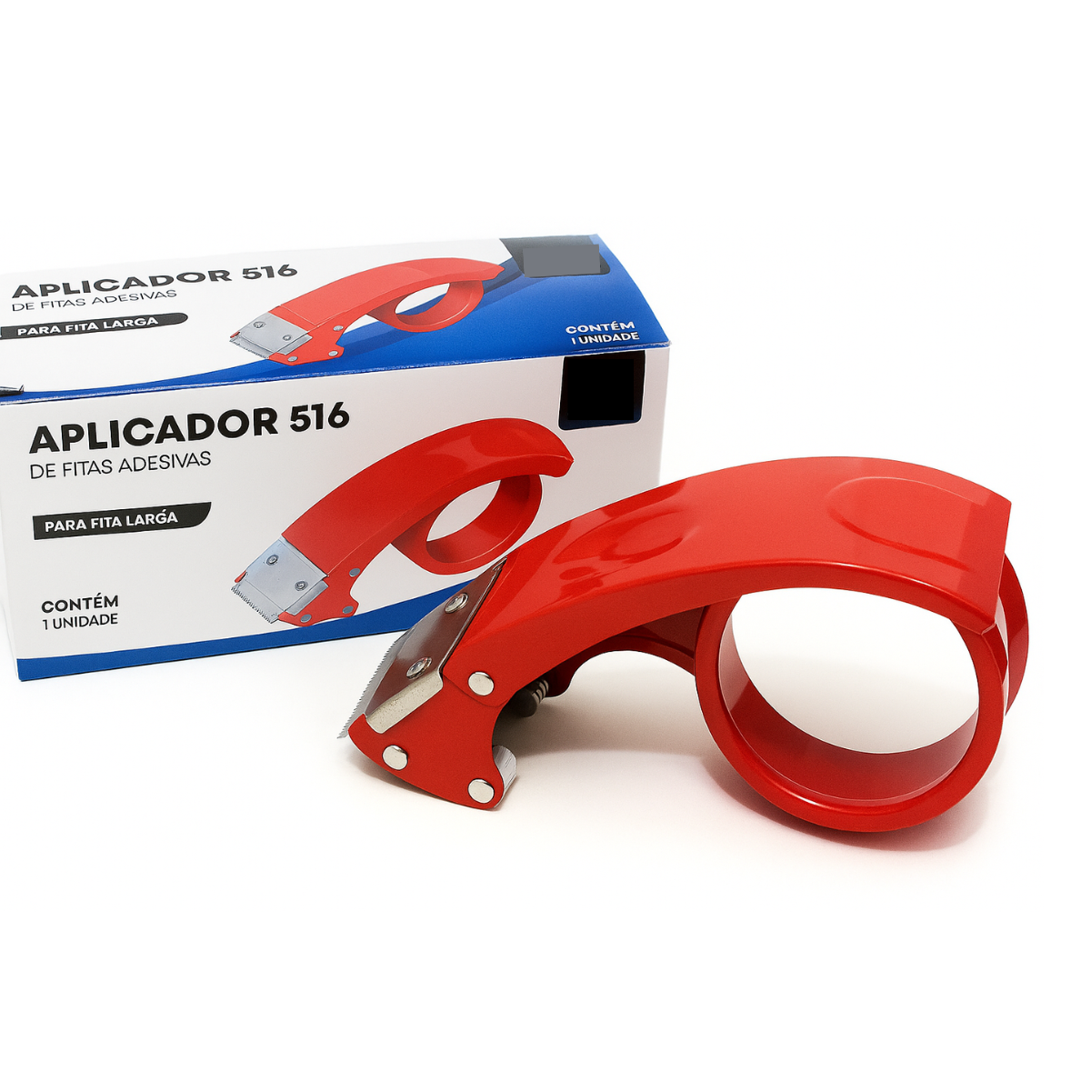 Aplicador De Fita Adesiva Manual Profissional 50mm Suporte Dispensador