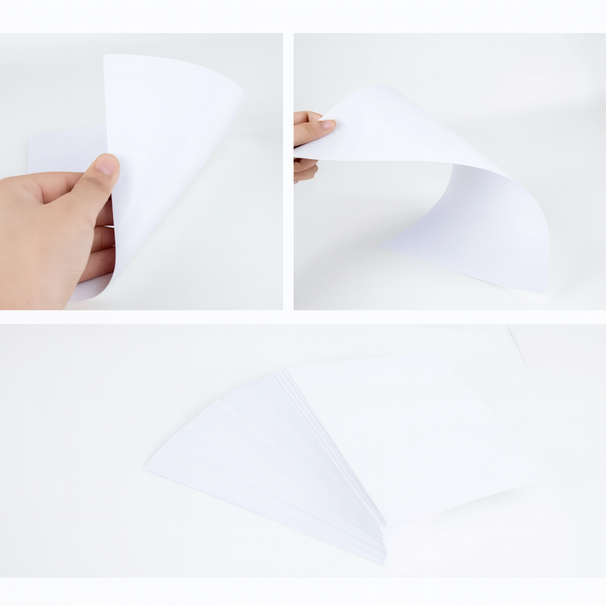 Papel Fotográfico Glossy Brilhante 180g Jojo A4 Branco Folhas