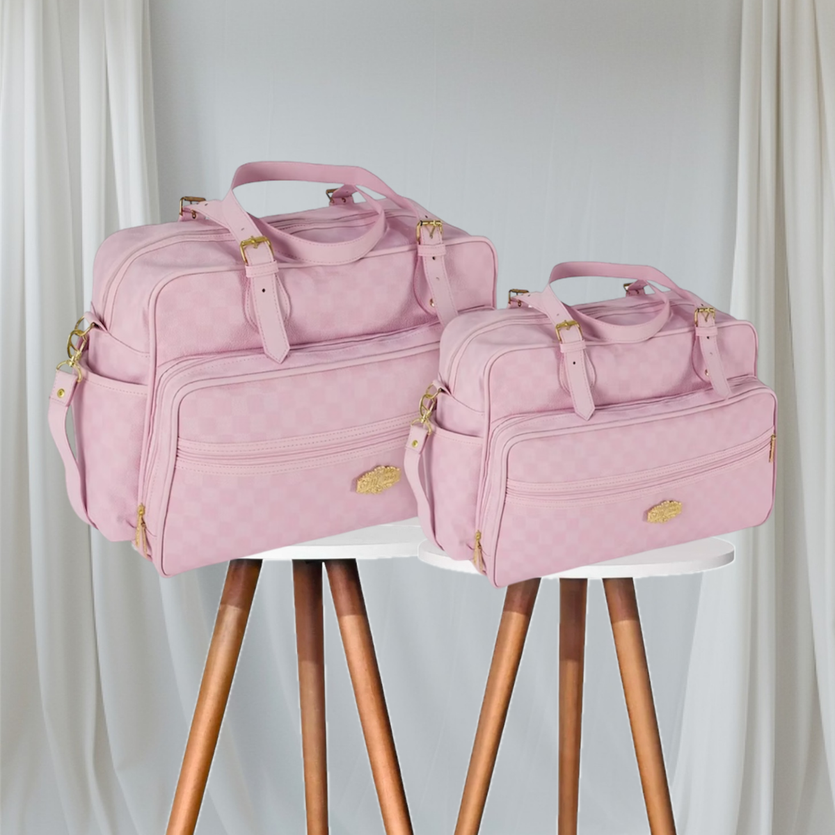 Kit Bolsa Maternidade Saída Mala Bebê Griff Impermeável 2 Pç