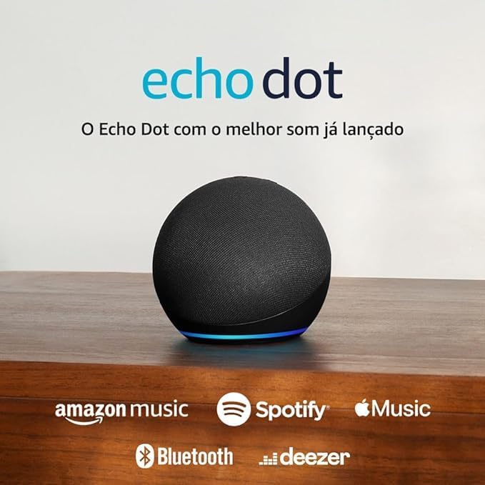 Alexa Echo Dot 5ª Geração Amazon Smart Assistente Virtual BV