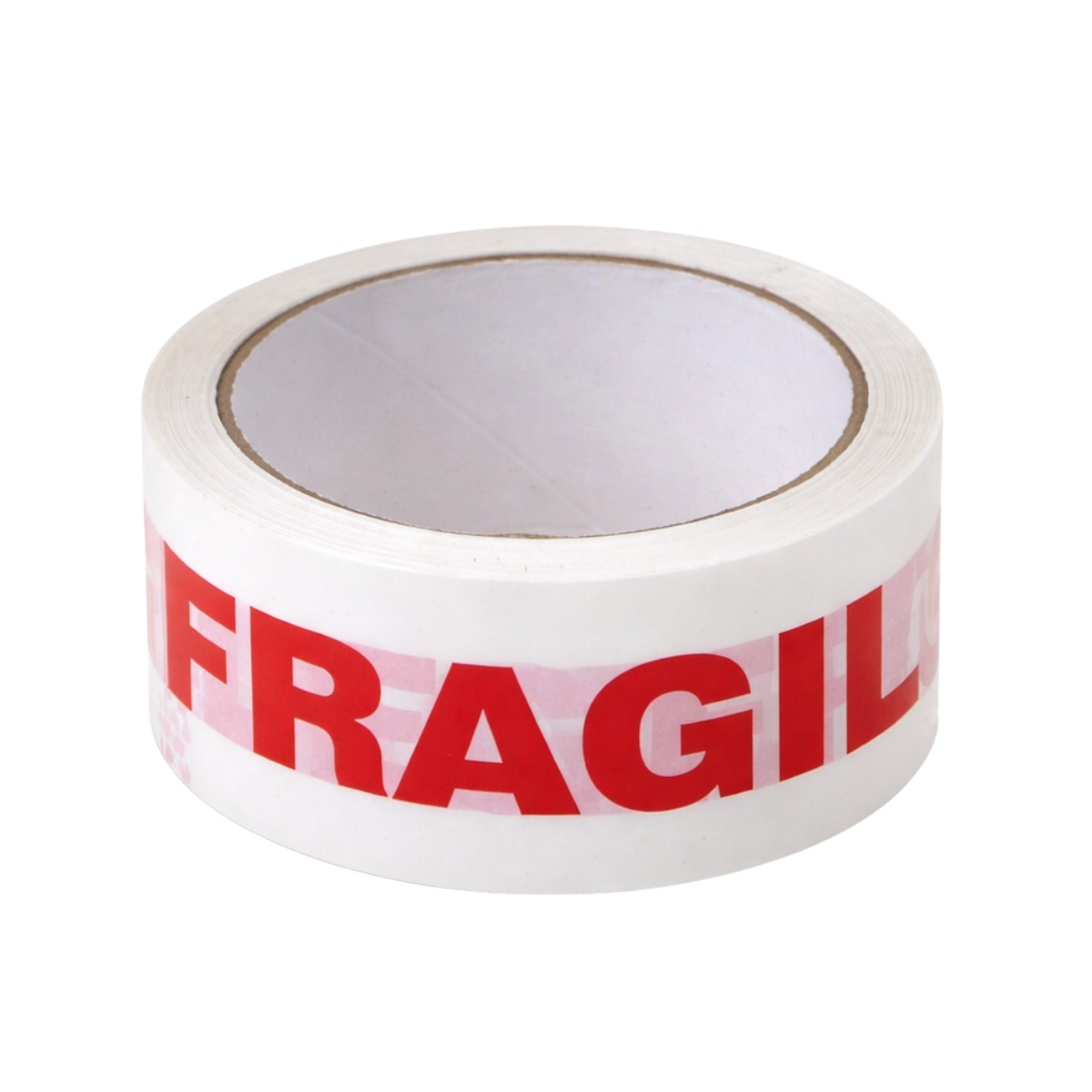Fita Adesiva Cuidado Frágil 45mm x 100 Metros Resistente Caixa Papelão