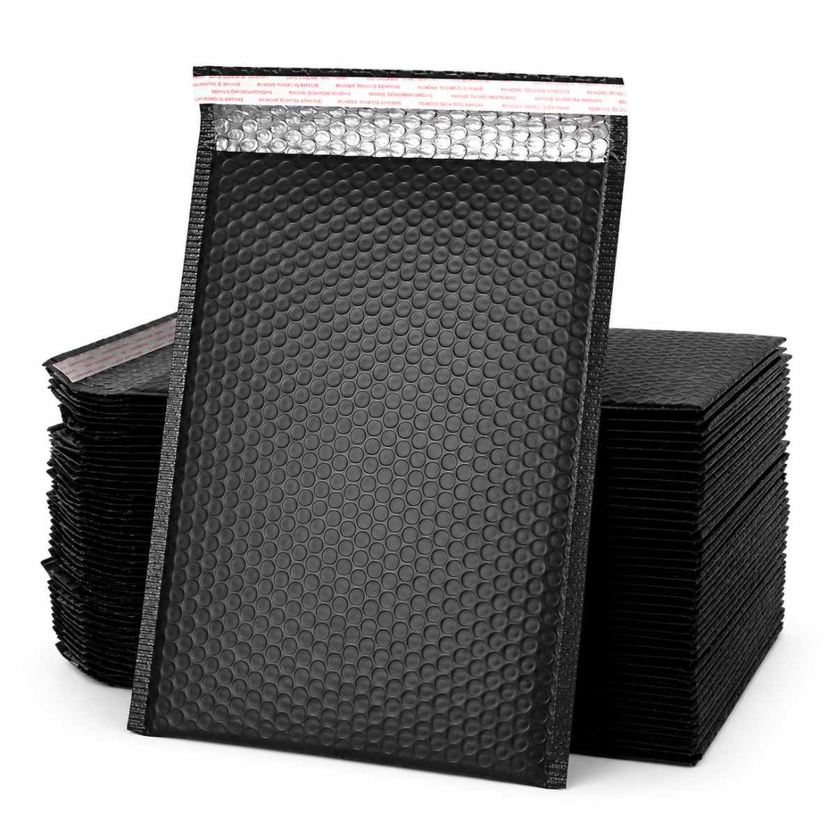 Envelope Bolha 26x36 Preto Inviolável Plástico para E-commerce e Correios