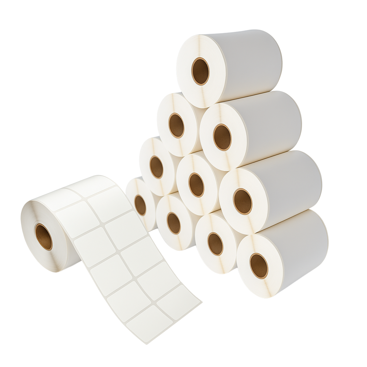 Rolos Etiquetas Térmica Full 40x25 2 Coluna 4x2,5cm Etiqueta Sku