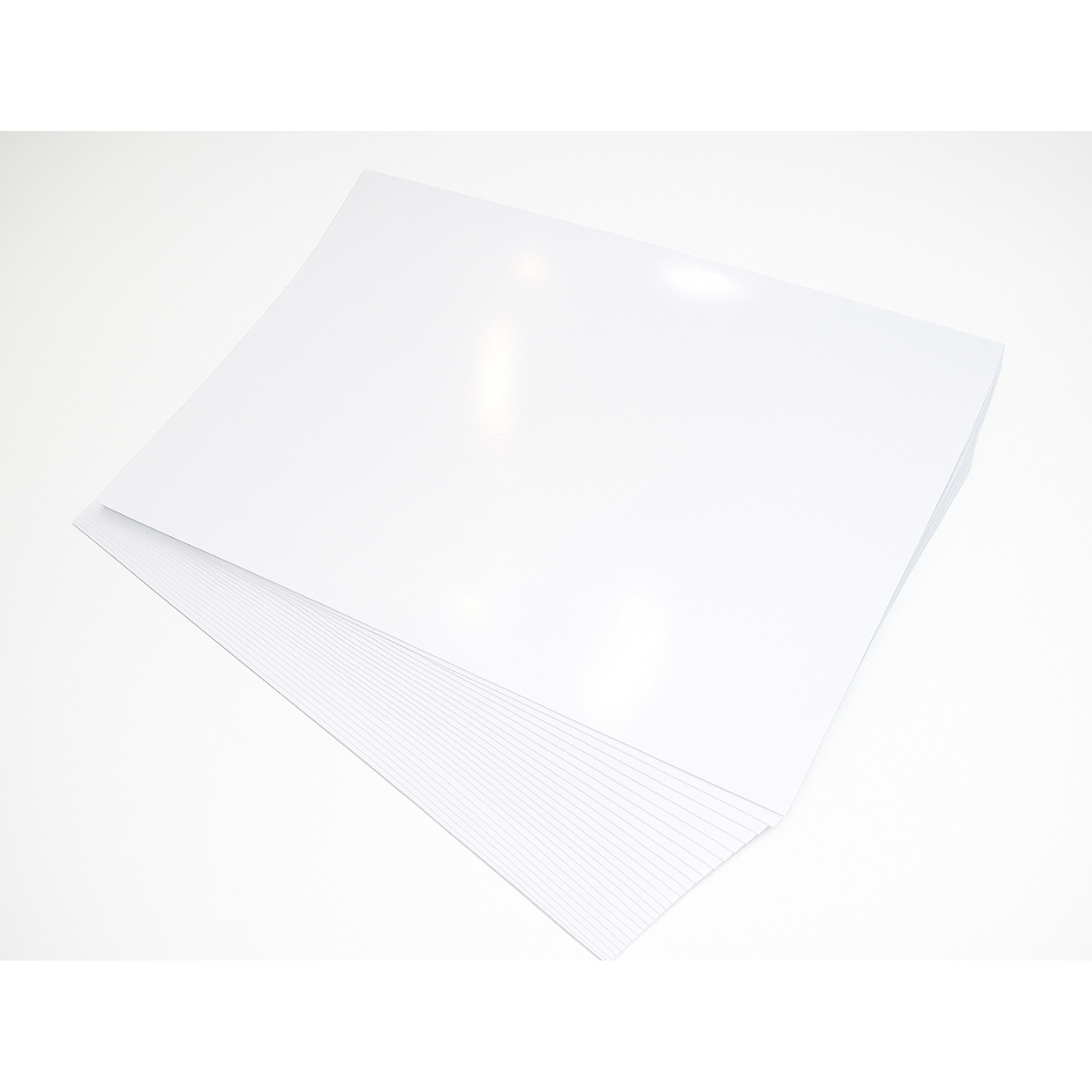 Papel Fotográfico Glossy Brilhante 180g Jojo A4 Branco Folhas
