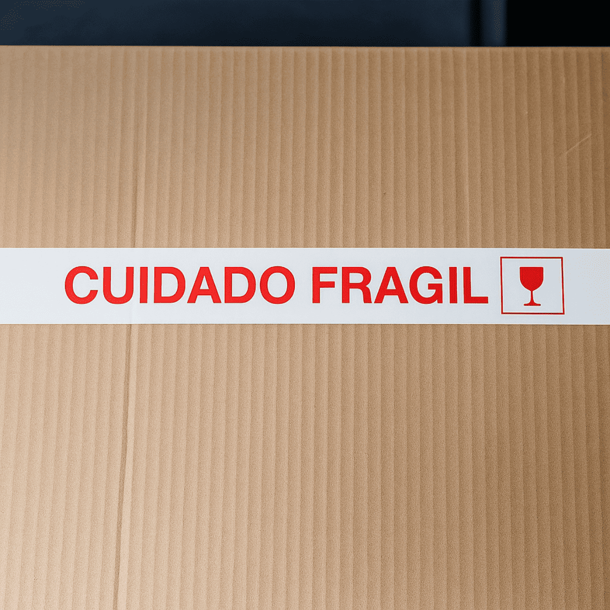 Fita Adesiva Cuidado Frágil 42mm Reforçada - 300 metros