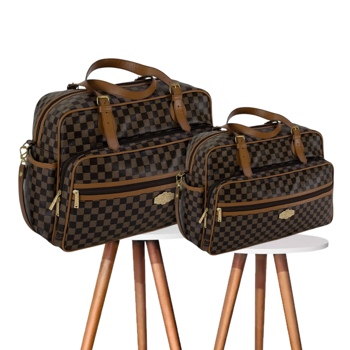 Kit Bolsa Maternidade Saída Mala Bebê Griff Impermeável 2 Pç