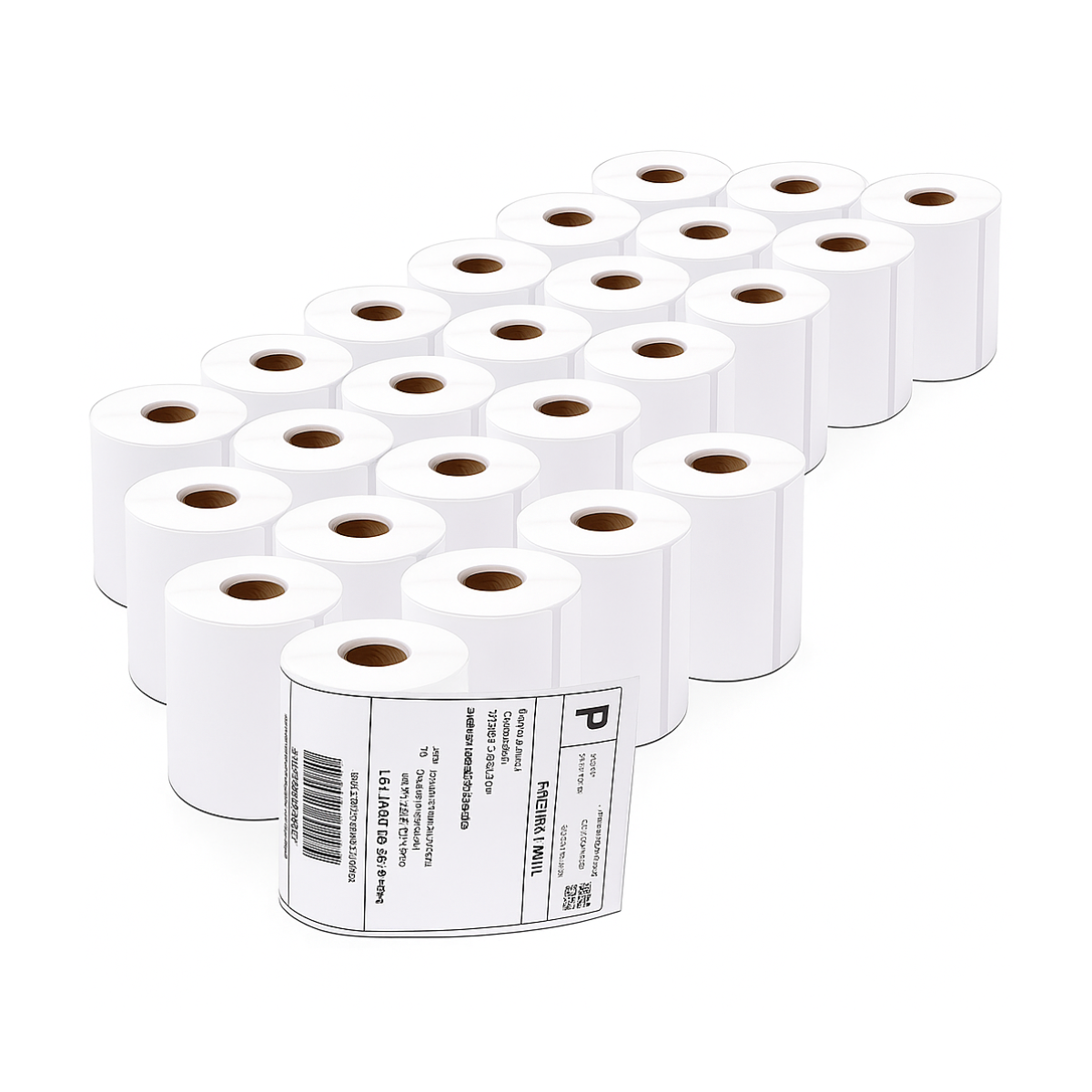 Kit 20 Rolos Com 200 Etiquetas Térmica 100x150 10x15 Zebra