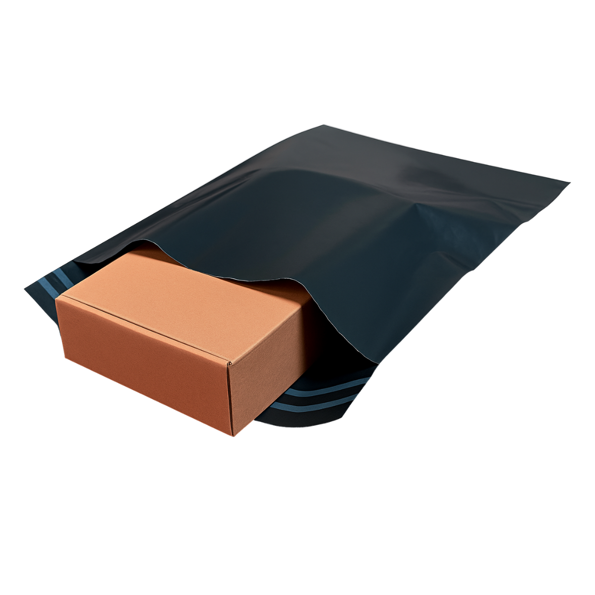 50x70 - Envelope de Segurança Preto Plástico Correios Inviolável E-commerce