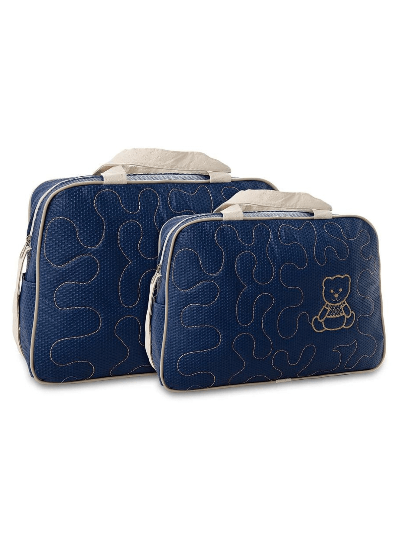 Kit Bolsas Saída Maternidade Reforçada Impermeável Bebê Menina Menino Enxoval Mave Baby Barata