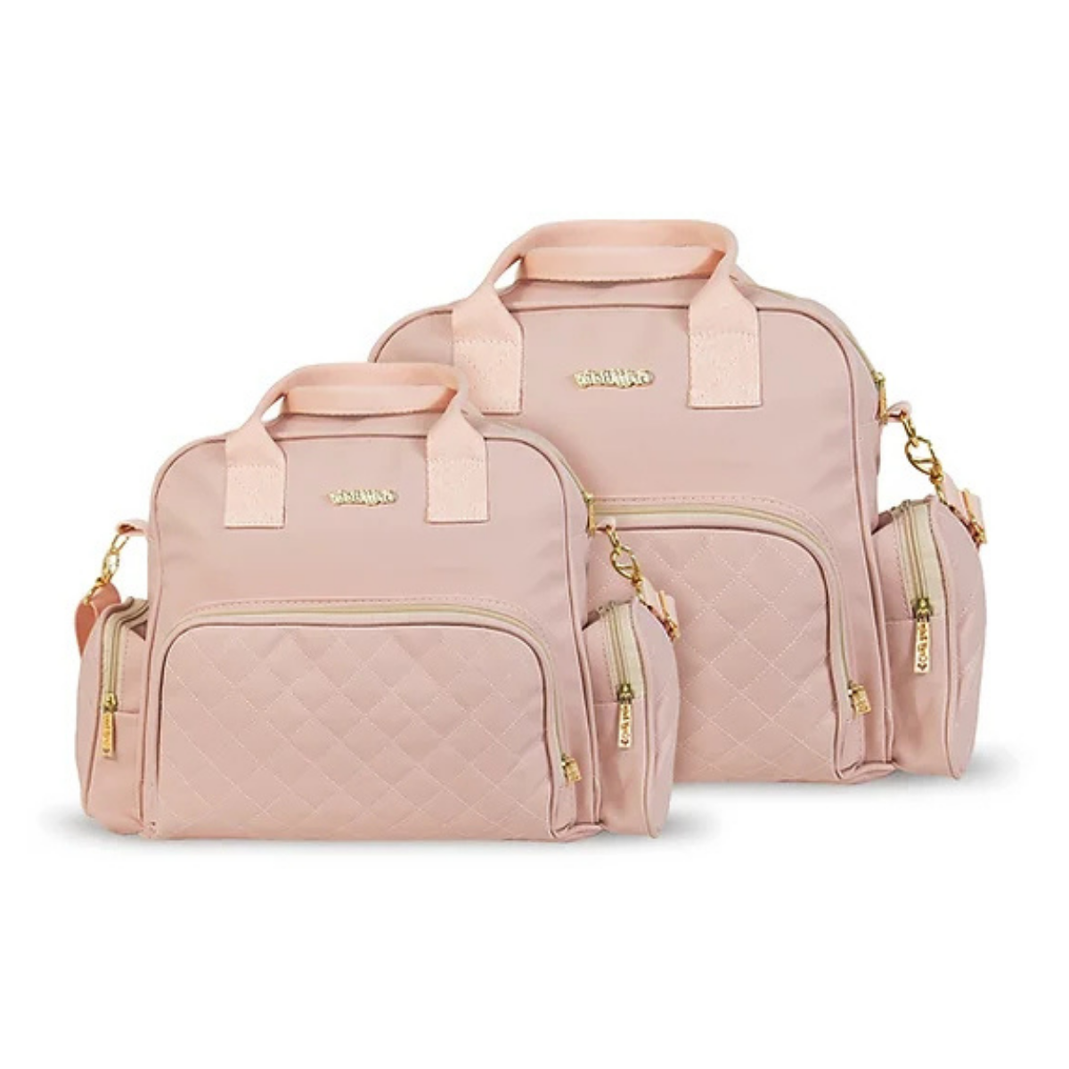 Kit Bolsa Saída Maternidade 2 Peças Mala Bebê De Griff Baby Resistente E Impermeável Menino Menina