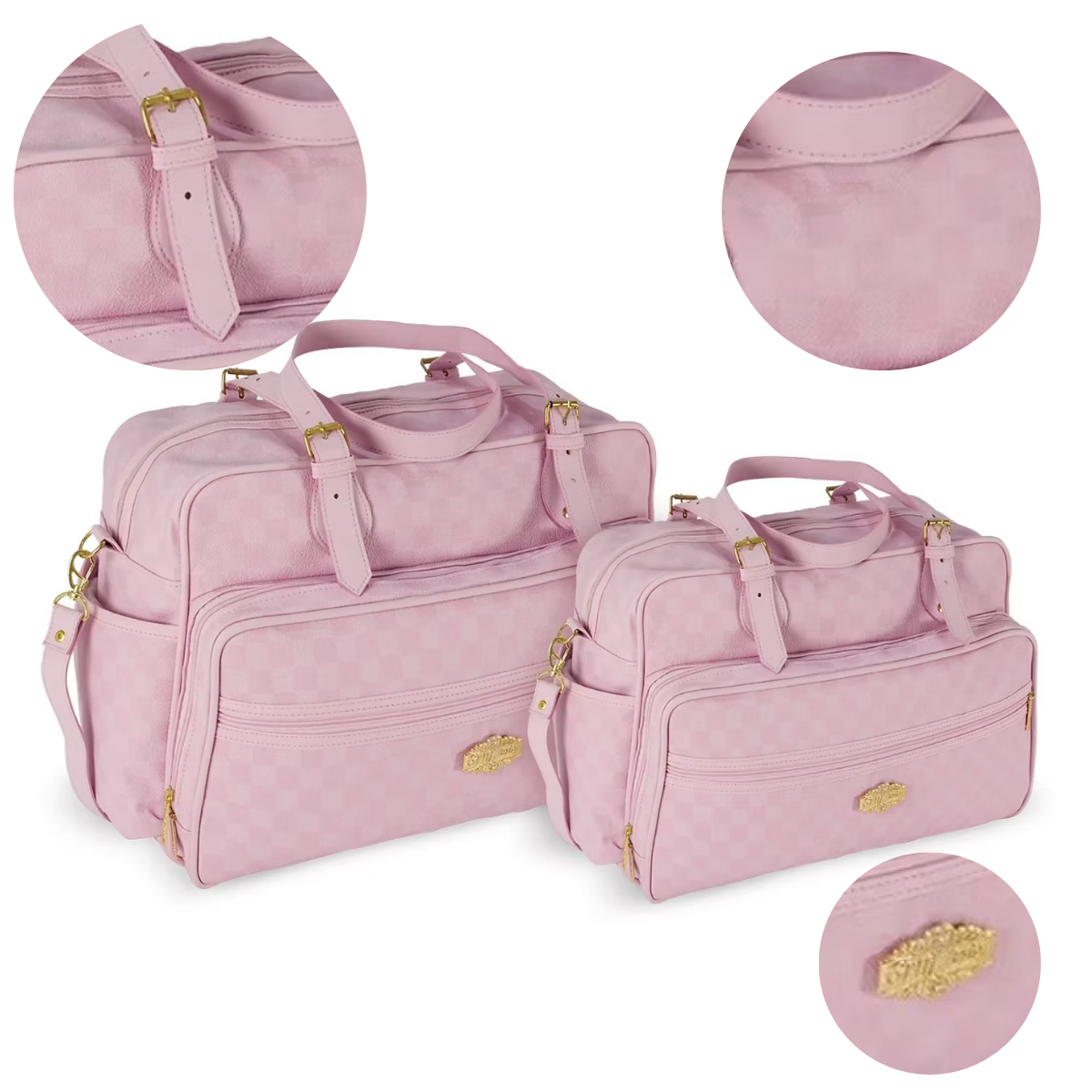 Kit Bolsa Maternidade Saída Mala Bebê Griff Impermeável 2 Pç