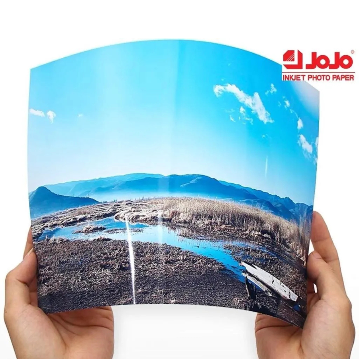 Papel Fotográfico Glossy Brilhante 180g A4 Branco 200 Folhas