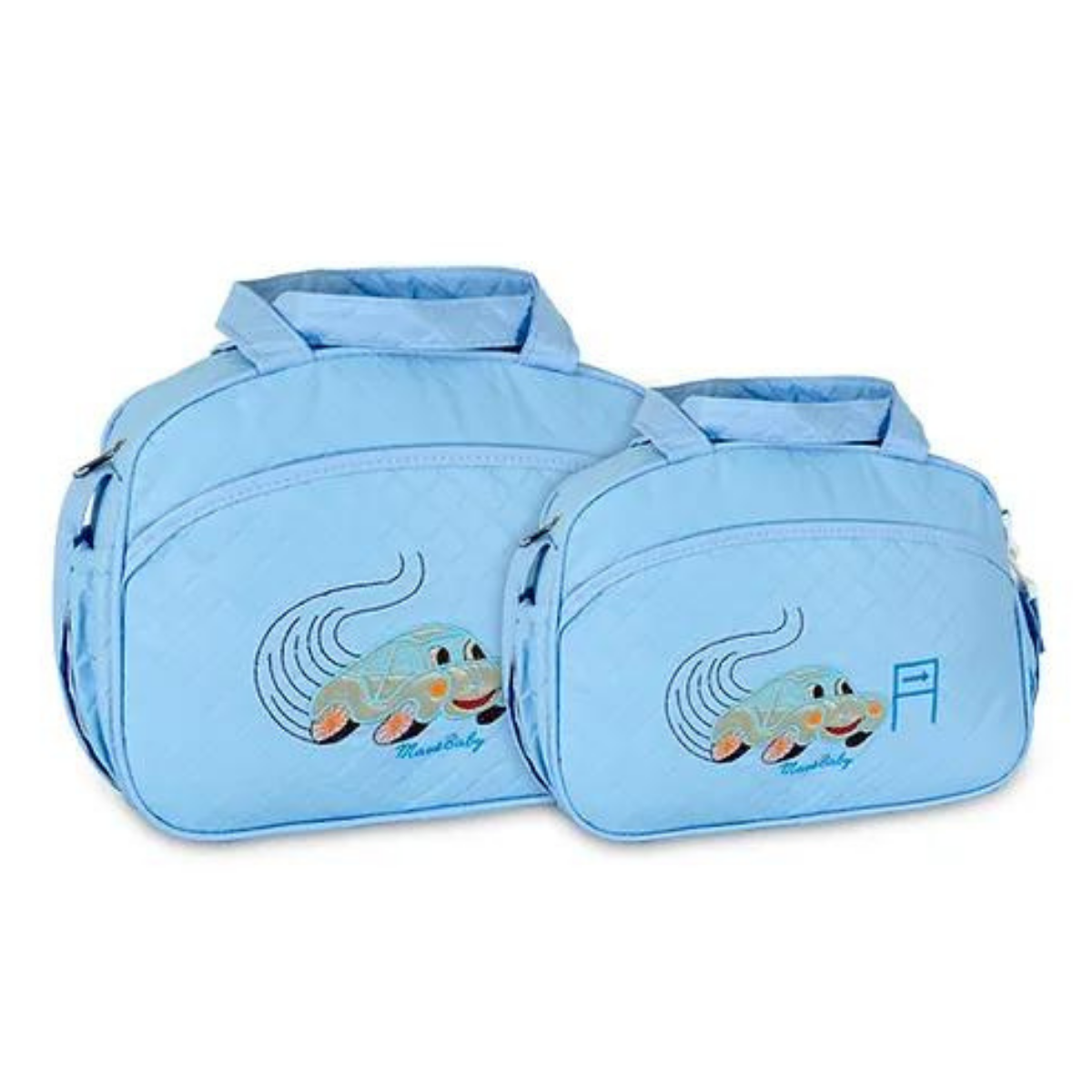 Kit 2 Bolsas Saída Maternidade Impermeável Reforçada Menino Menina Mãe E Bebê Barato
