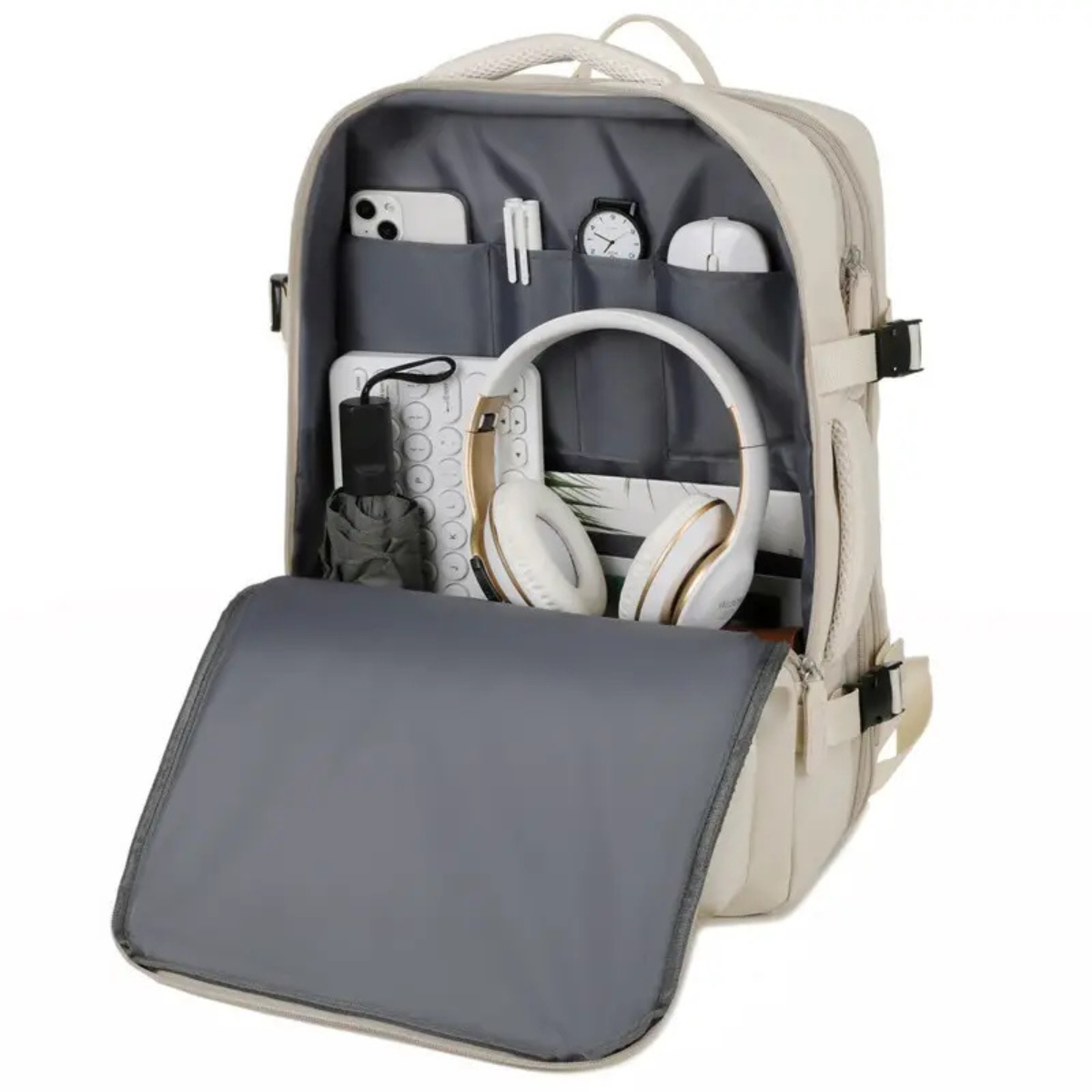 Mochila Bolsa Feminina E Masculina Grande Escolar Faculdade