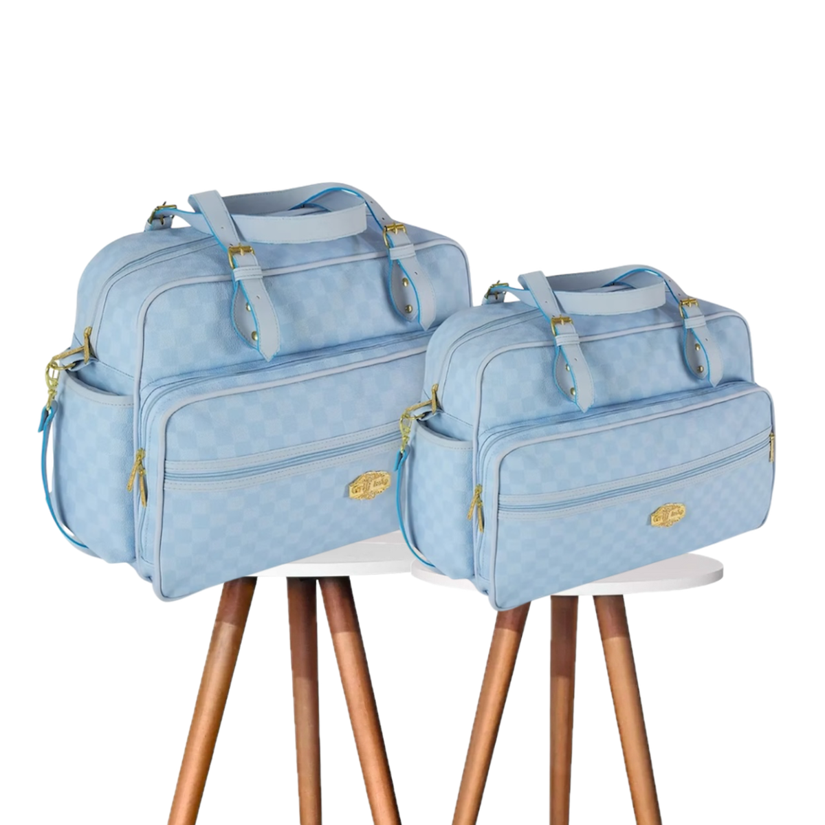 Kit Bolsa Maternidade Saída Mala Bebê Griff Impermeável 2 Pç