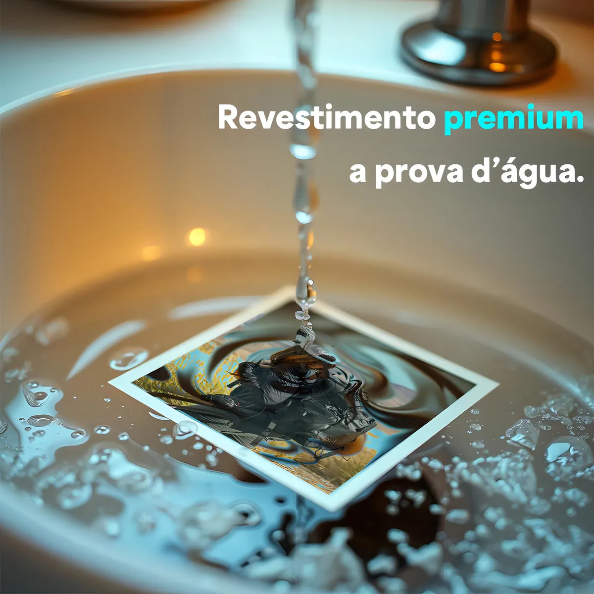 Papel Fotográfico Adesivo Glossy 115g A4 Branco 200 Folhas