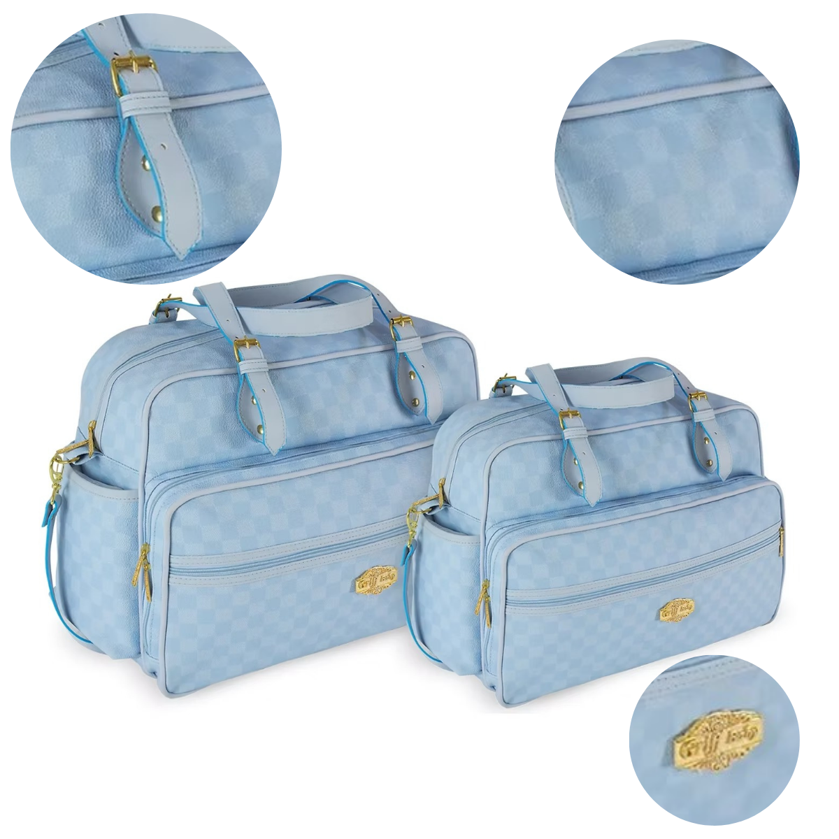 Kit Bolsa Maternidade Saída Mala Bebê Griff Impermeável 2 Pç