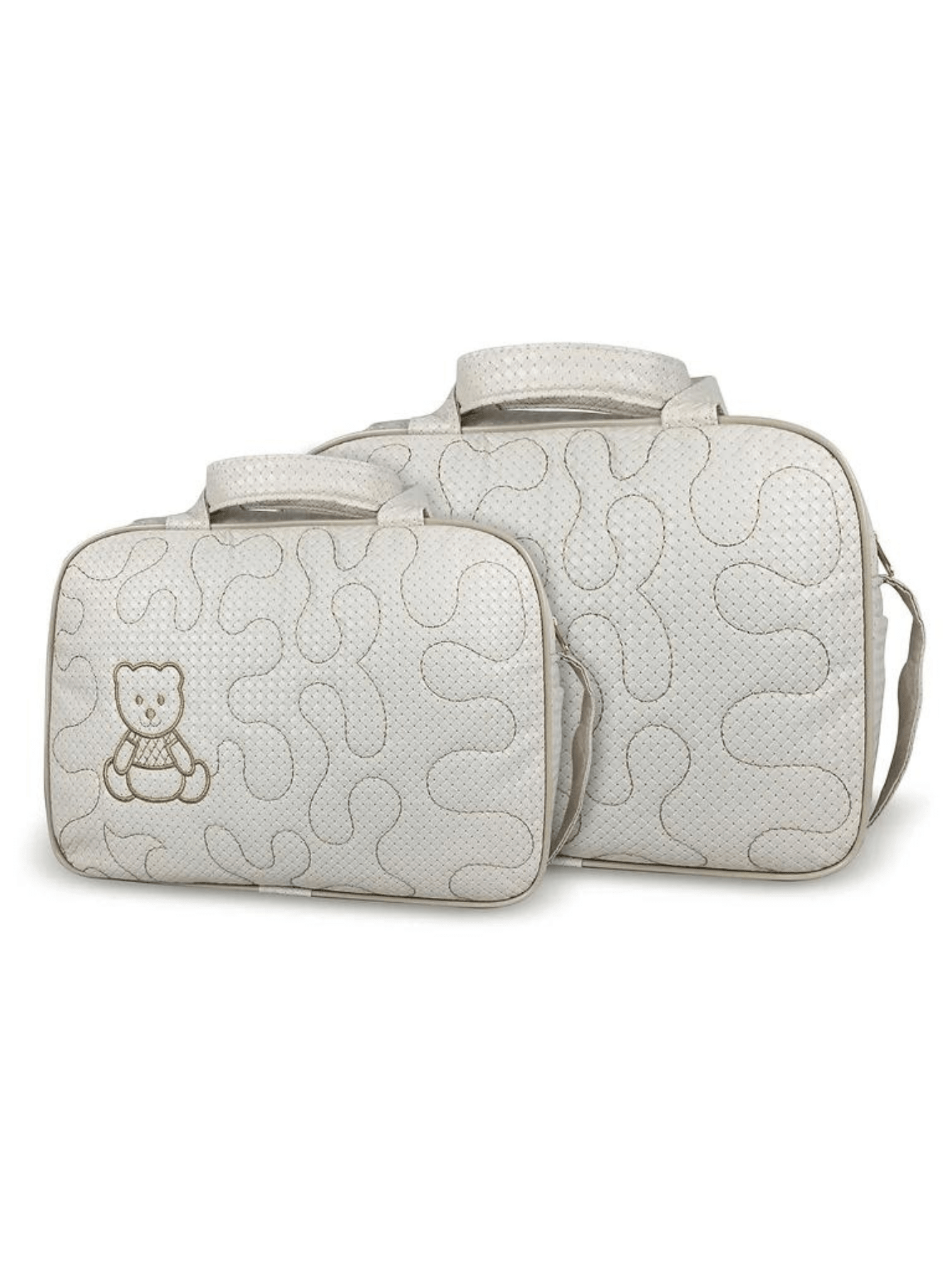 Kit Bolsas Saída Maternidade Reforçada Impermeável Bebê Menina Menino Enxoval Mave Baby Barata