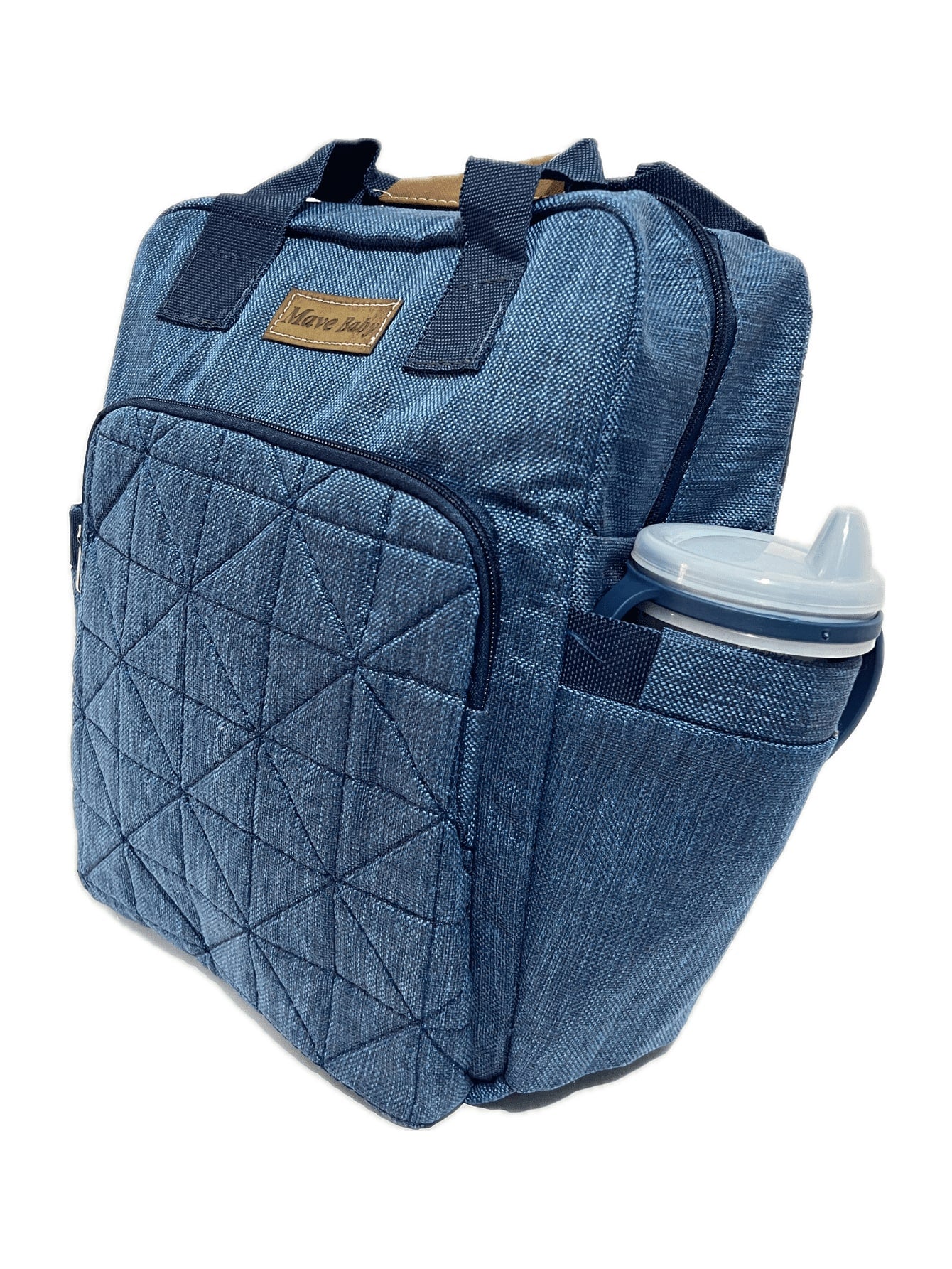Bolsas Mochila Maternidade Para Mamãe Bebê Multifunção Infantil Bolsa Grande Resistente Alça De Costas Moderna Moda Meni