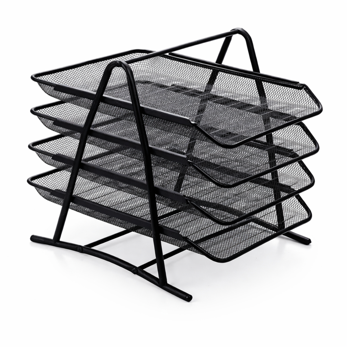 Suporte Organizador De Papel A4 Documentos Escritório Mesa