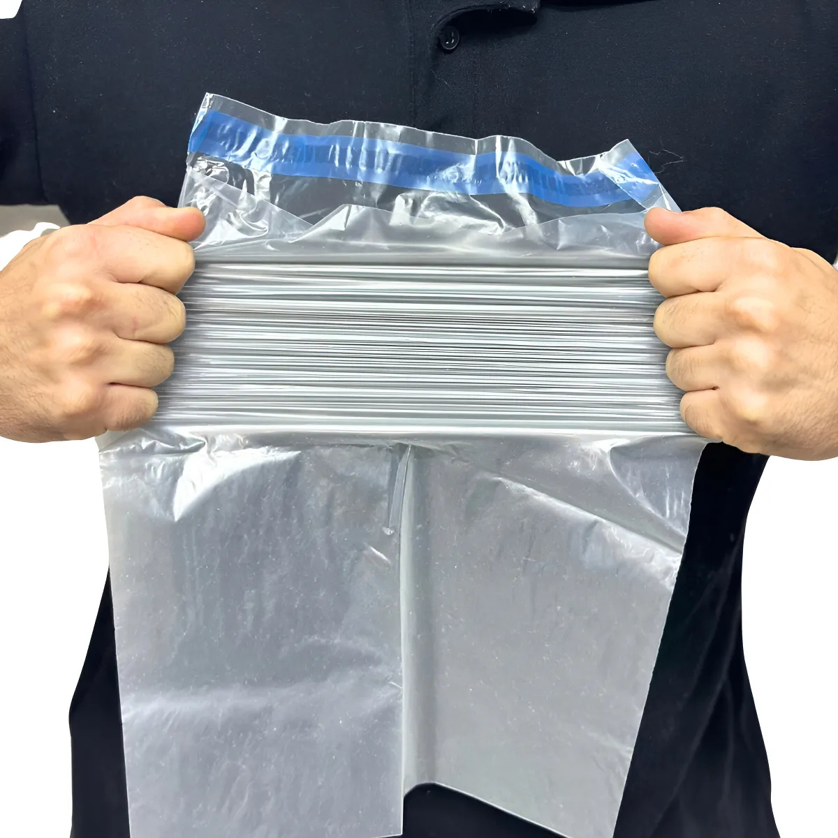 Envelope de Segurança 26x36 Transparente Full Plástico Incolor Inviolável E-commerce